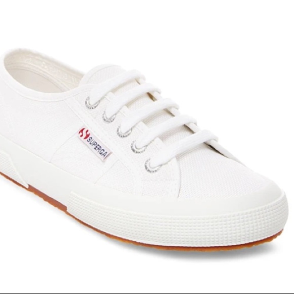 Superga Classic White Sneakers